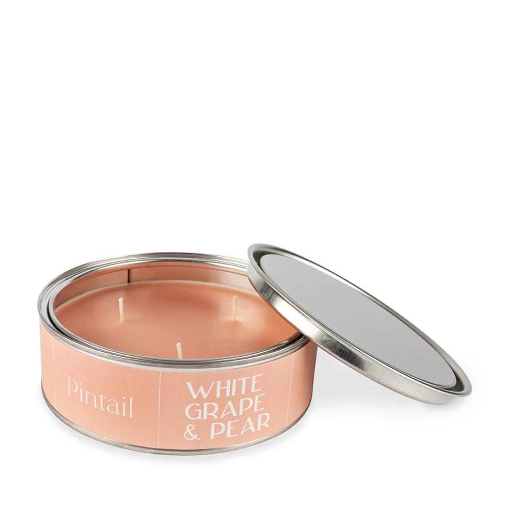 Pintail Candles White Grape & Pear Triple Wick Tin Candle £15.29